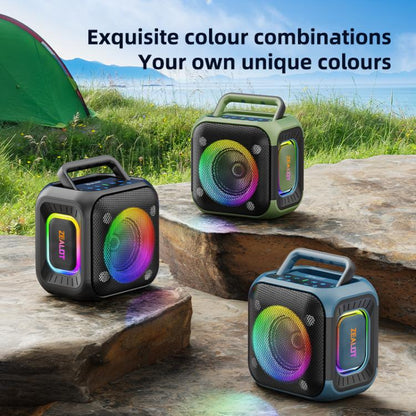 Zealot PT01 30W Portable Outdoor IPX6 RGB Stereo Bluetooth Speaker(Blue) - Waterproof Speaker by ZEALOT | Online Shopping UK | buy2fix