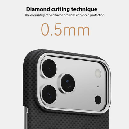 For iPhone 17 Pro Max Nanofiber MagSafe Magnetic Phone Case(Blue) - iPhone 17 Pro Max Cases by buy2fix | Online Shopping UK | buy2fix