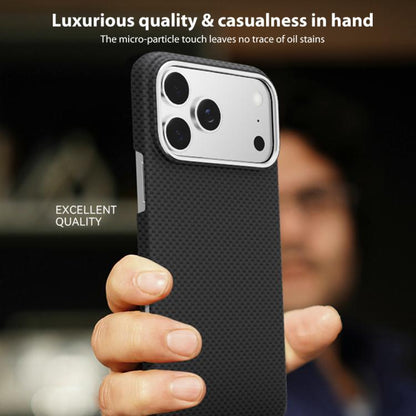 For iPhone 17 Pro Max Nanofiber MagSafe Magnetic Phone Case(Blue) - iPhone 17 Pro Max Cases by buy2fix | Online Shopping UK | buy2fix