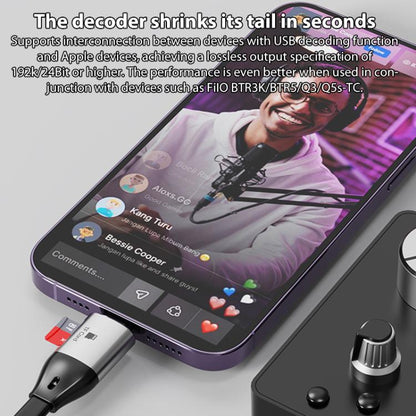 OTG Type-C to Type-C USB3.1 Gen2 High Speed Charging Cable with Card Reader, Length:20cm(Black) - Multifunctional Cable by buy2fix | Online Shopping UK | buy2fix