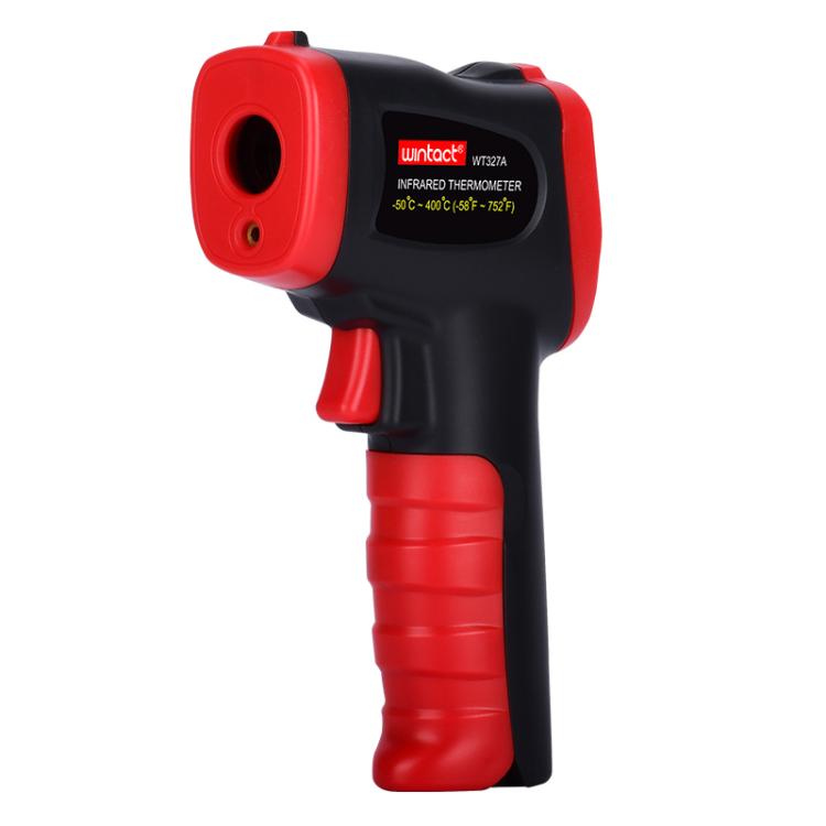 Wintact WT327A portable infrared thermometer, measuring range: -50 to 400 degrees Celsius(Black Red) - Thermostat & Thermometer by Wintact | Online Shopping UK | buy2fix