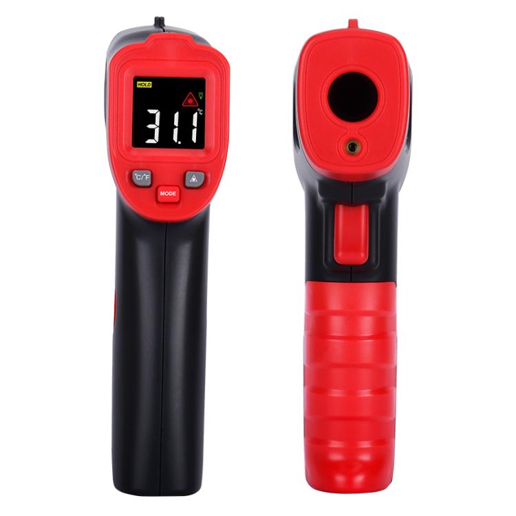 Wintact WT327A portable infrared thermometer, measuring range: -50 to 400 degrees Celsius(Black Red) - Thermostat & Thermometer by Wintact | Online Shopping UK | buy2fix