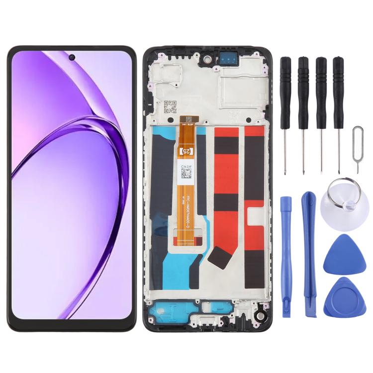 For OPPO A3x 5G CPH2681 OEM LCD Screen Digitizer Full Assembly with Frame - LCD Screen by buy2fix | Online Shopping UK | buy2fix