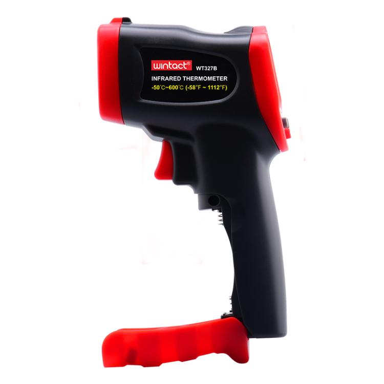 Wintact WT327B portable infrared thermometer, measuring range: -50 to 600 degrees Celsius(Black Red) - Thermostat & Thermometer by Wintact | Online Shopping UK | buy2fix