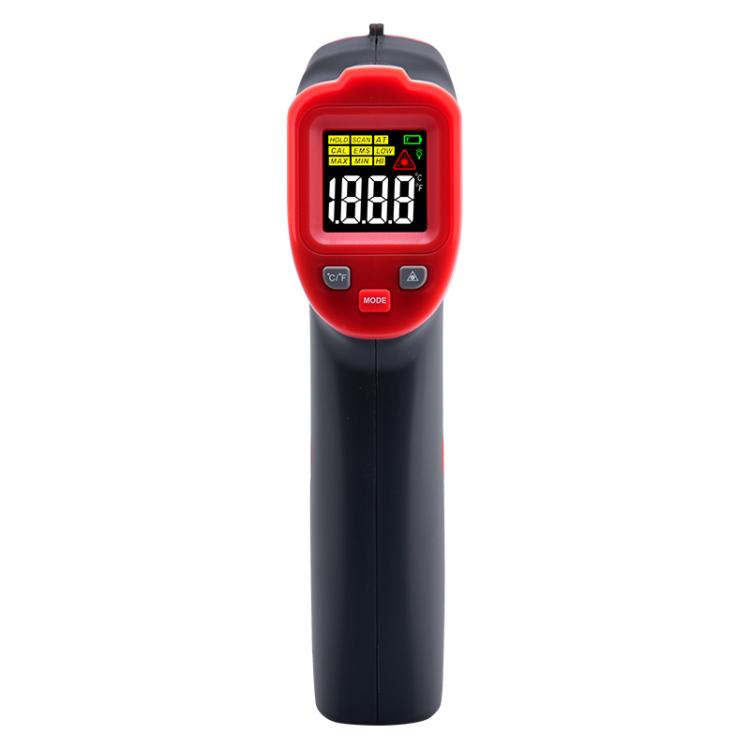 Wintact WT327C portable infrared thermometer, measuring range: -50 to 800 degrees Celsius(Black Red) - Thermostat & Thermometer by Wintact | Online Shopping UK | buy2fix