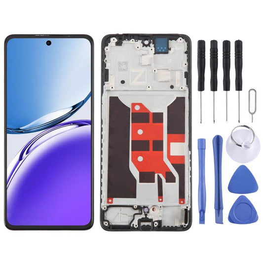 For OPPO F27 5G OLED LCD Screen Digitizer Full Assembly with Frame - LCD Screen by buy2fix | Online Shopping UK | buy2fix