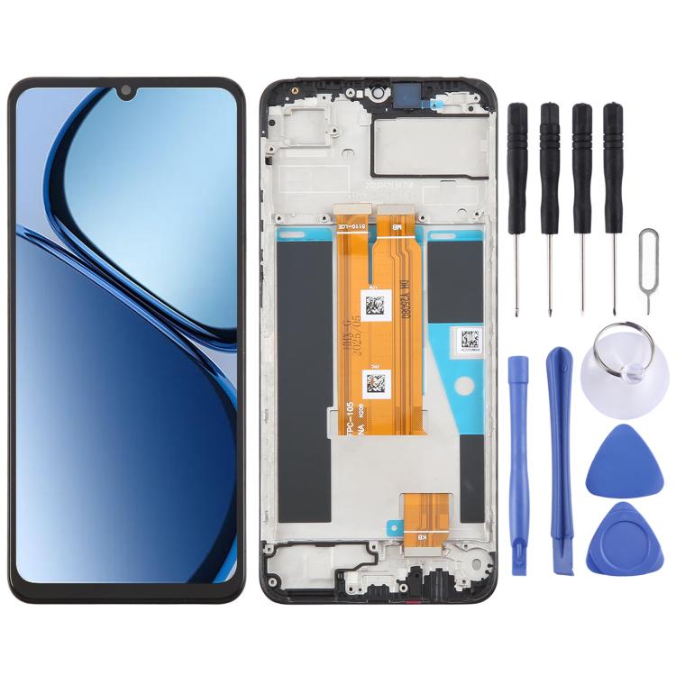 For Realme C65s OEM LCD Screen Digitizer Full Assembly with Frame - LCD Screen by buy2fix | Online Shopping UK | buy2fix
