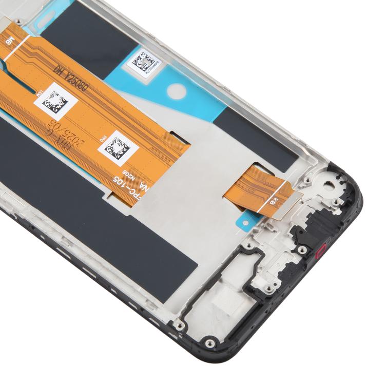 For Realme Narzo N63 4G OEM LCD Screen Digitizer Full Assembly with Frame - LCD Screen by buy2fix | Online Shopping UK | buy2fix