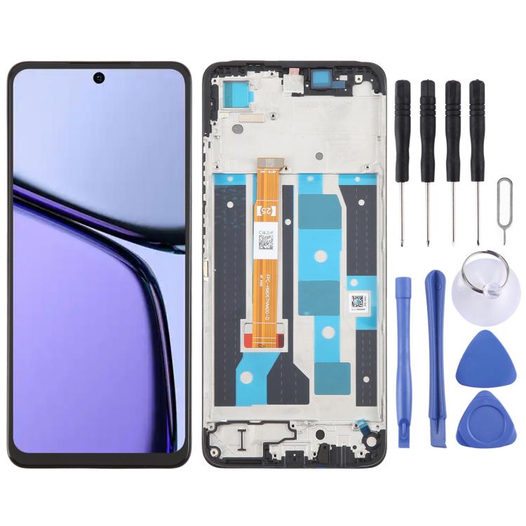 For Realme C65 4G RMX3910 OEM LCD Screen Digitizer Full Assembly with Frame - LCD Screen by buy2fix | Online Shopping UK | buy2fix