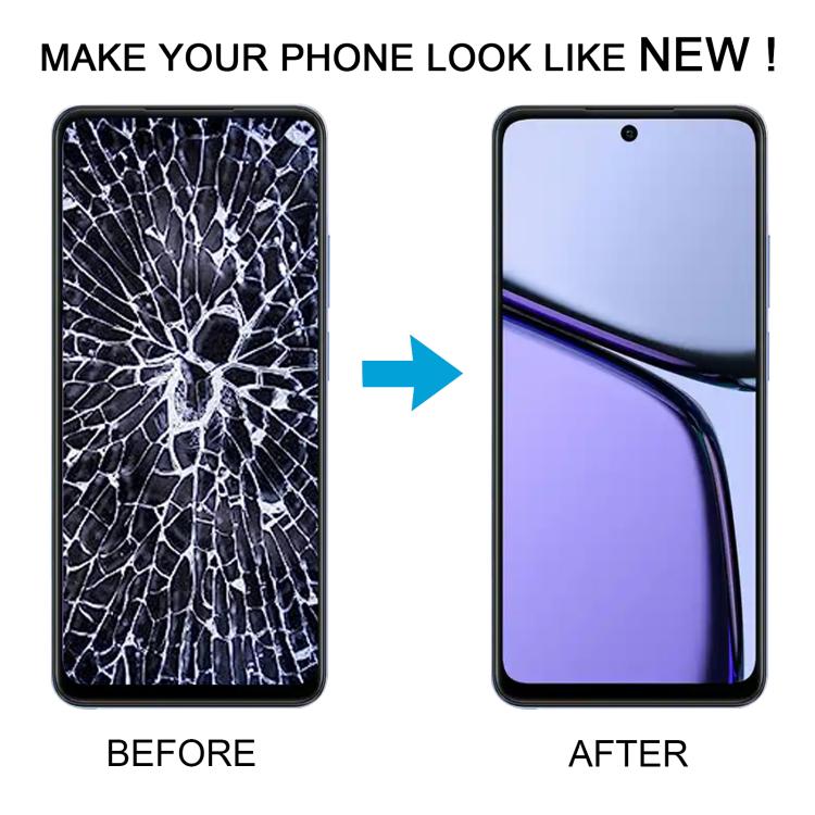 For Realme C65 4G RMX3910 OEM LCD Screen Digitizer Full Assembly with Frame - LCD Screen by buy2fix | Online Shopping UK | buy2fix