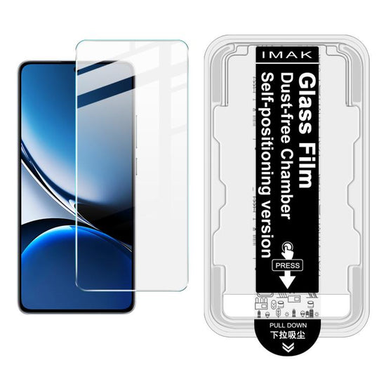 For Redmi Turbo 4 / POCO X7 Pro imak Dust-free Chamber Locator H Series Tempered Glass Film
