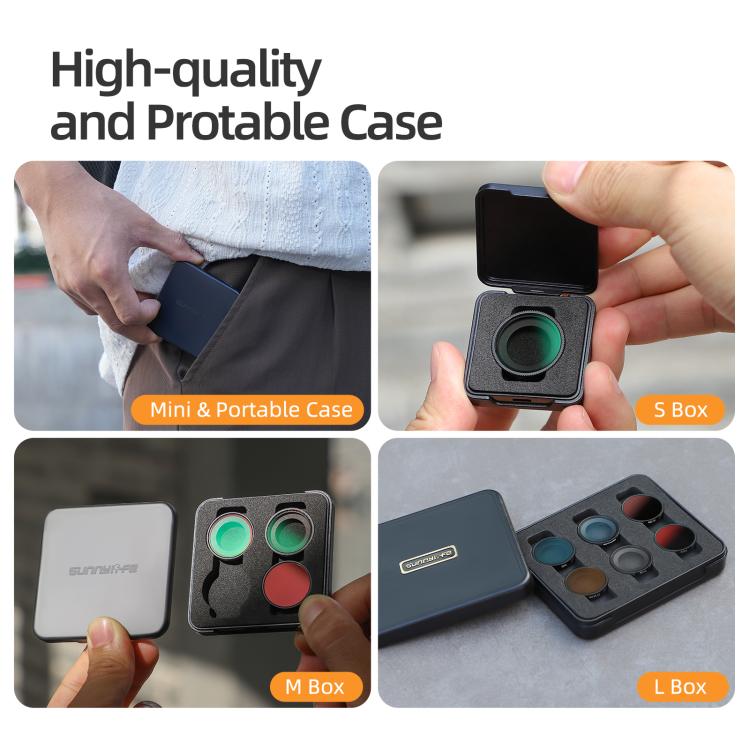 For Insta360 GO Ultra Sunnylife Camera Lens Filter, Filter:ND32 - Len Accessories by Sunnylife | Online Shopping UK | buy2fix