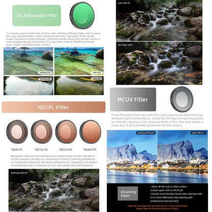 For Insta360 GO Ultra Sunnylife Camera Lens Filter, Filter:4 in 1 NDPL - Len Accessories by Sunnylife | Online Shopping UK | buy2fix