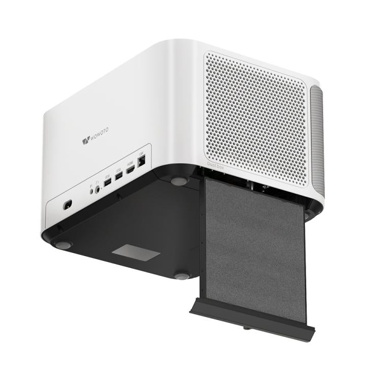 WOWOTO WWT-BL06E Android 9.0 4.45 inch LCD Display 1920x1080P 1000ANSI Smart Projector(US Plug) - LED Projector by WOWOTO | Online Shopping UK | buy2fix