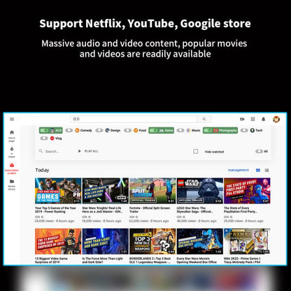 WOWOTO WWT-BL02E Android 9.0 LCD Display 1280x720P 150ANSI Smart Projector(UK Plug) - LED Projector by WOWOTO | Online Shopping UK | buy2fix