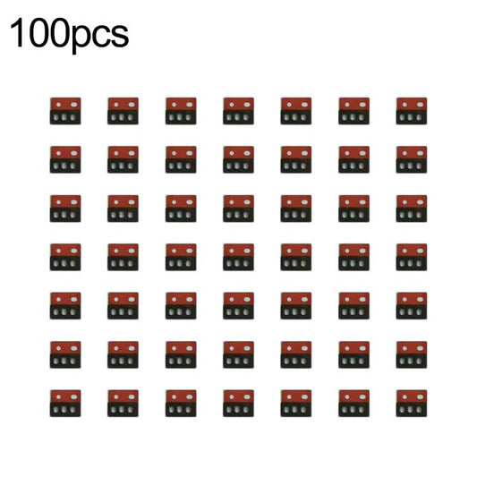 For iPhone 16 Pro 100 in 1 Bottom Microphone Adhesive Gaske Set - Others by buy2fix | Online Shopping UK | buy2fix