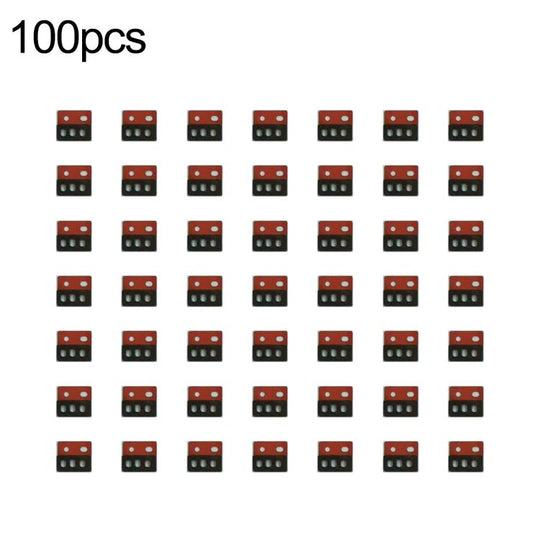 For iPhone 16 Pro 100 in 1 Bottom Microphone Adhesive Gaske Set