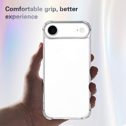 For iPhone Air Four-corner Shockproof Acrylic +TPU Phone Case(Transparent) - iPhone Air Cases by buy2fix | Online Shopping UK | buy2fix