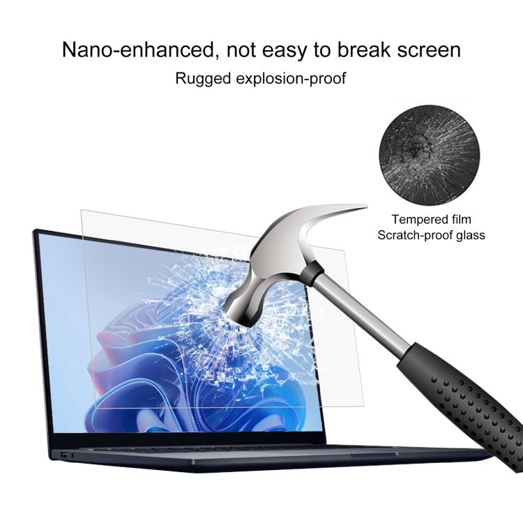 For BMAX MAXBook X15 Pro 15.6 inch 9H 0.3mm Explosion-proof Tempered Glass Film - Screen Protection Film by buy2fix | Online Shopping UK | buy2fix