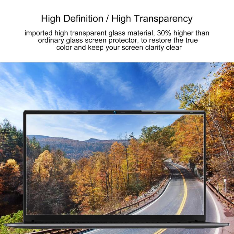 For BMAX MAXBook X15 Pro 15.6 inch 9H 0.3mm Explosion-proof Tempered Glass Film - Screen Protection Film by buy2fix | Online Shopping UK | buy2fix