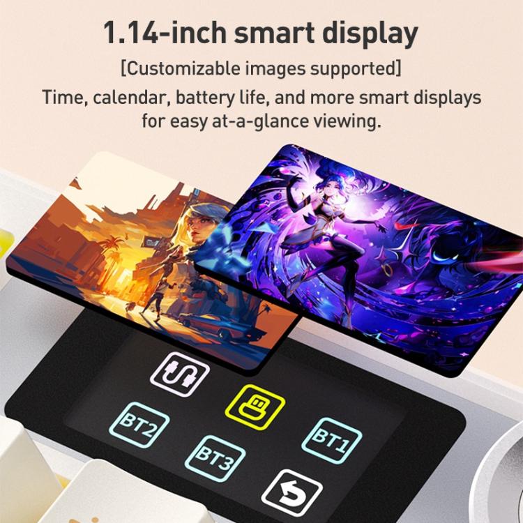 AULA F108 Pro 108 Keys Wired/2.4G/Bluetooth Three Model Customizable RGB Gaming Mechanical Keyboard(Mocha Mousse) - Wireless Keyboard by AULA | Online Shopping UK | buy2fix