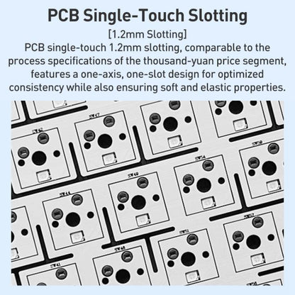 AULA F108 Pro 108 Keys Wired/2.4G/Bluetooth Three Model Customizable RGB Gaming Mechanical Keyboard(Cinnabar) - Wireless Keyboard by AULA | Online Shopping UK | buy2fix