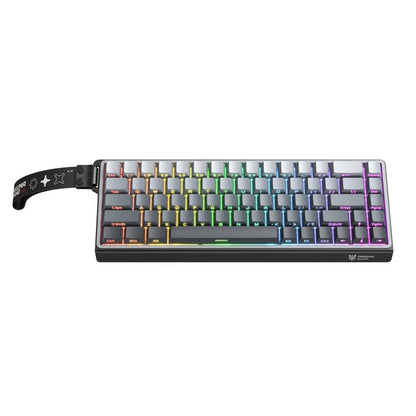 ONIKUMA G69 68 Keys RGB Lighting Wired Magnetic Axis Keyboard(Black) - Wired Keyboard by ONIKUMA | Online Shopping UK | buy2fix
