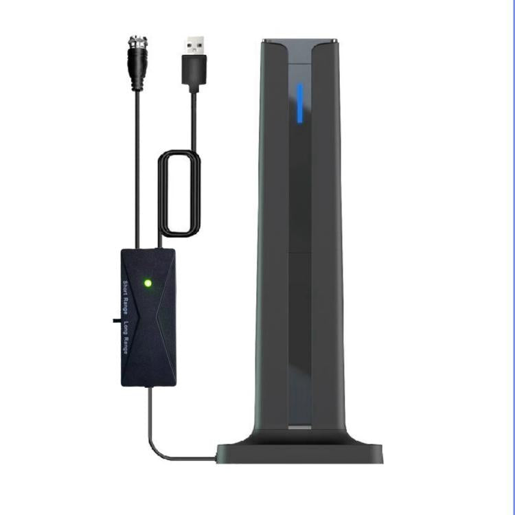4K HD Digital TV Antenna ATSC Terrestrial Wave Antenna Receiver(Black) - DVB-T & Simulation Antenna by buy2fix | Online Shopping UK | buy2fix