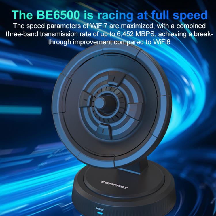 COMFAST CF-986BE Directional Network Card WiFi-7 Gaming 6500M Gigabit USB Network Adapter(Black) - USB Network Adapter by COMFAST | Online Shopping UK | buy2fix