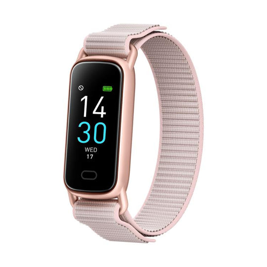 GL1 0.96 inch TFT Screen Fitness Tracker Smart Wristband Support Heart Rate Monitoring(Pink)