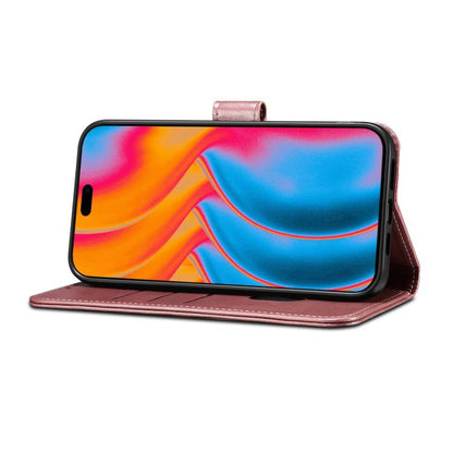 For iPhone Air GUSSIM Magnetic Horizontal Flip Leather Phone Case(Rose Gold) - iPhone Air Cases by GUSSIM | Online Shopping UK | buy2fix