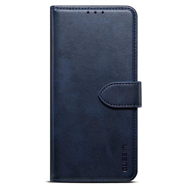 For iPhone Air GUSSIM Magnetic Horizontal Flip Leather Phone Case(Blue) - iPhone Air Cases by GUSSIM | Online Shopping UK | buy2fix