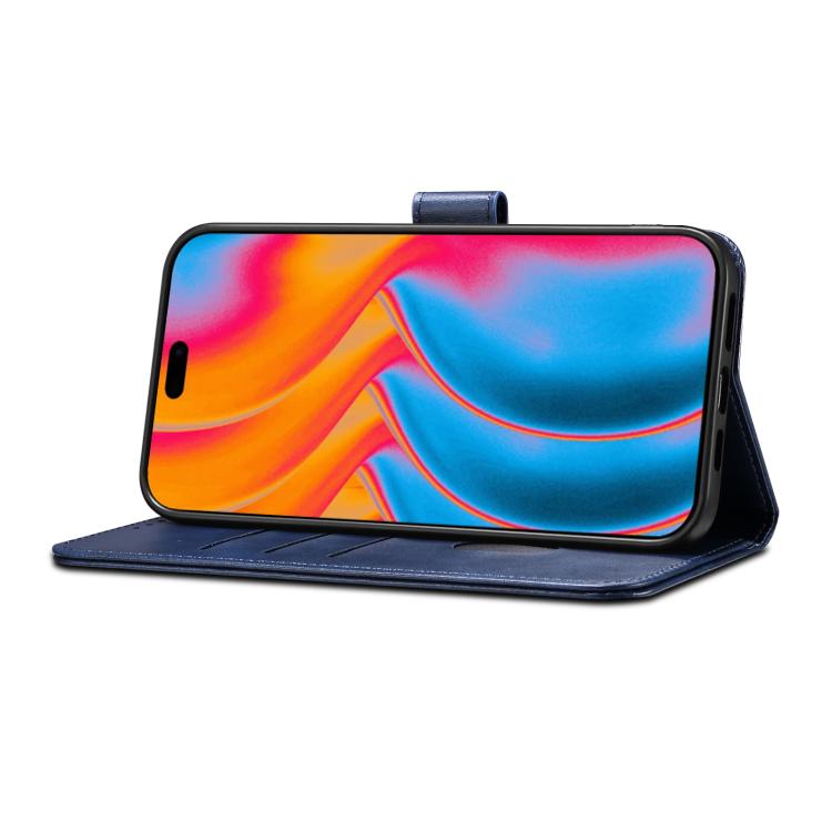 For iPhone Air GUSSIM Magnetic Horizontal Flip Leather Phone Case(Blue) - iPhone Air Cases by GUSSIM | Online Shopping UK | buy2fix