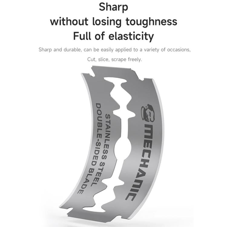 Mechanic Mag-10 Double-Sided Blade Magnetic Handle with 20pcs Blades - Tool Kits by MECHANIC | Online Shopping UK | buy2fix