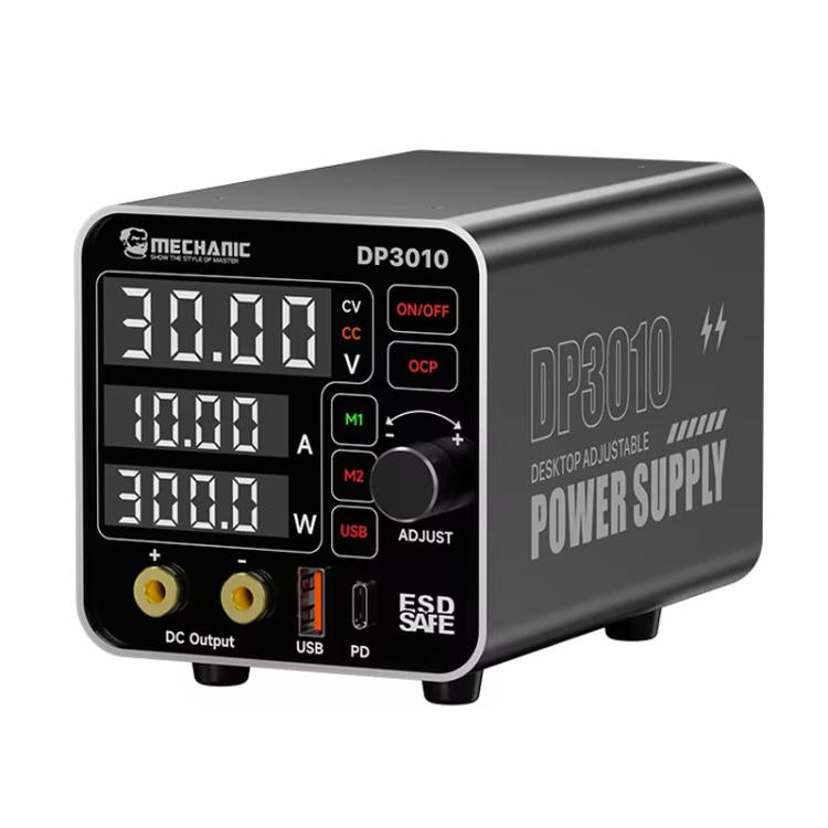 Mechanic DP3010 30V / 10A High Power Wide Voltage Mini Multi-functional Power Supply, Plug:EU Plug - Power Supply by MECHANIC | Online Shopping UK | buy2fix