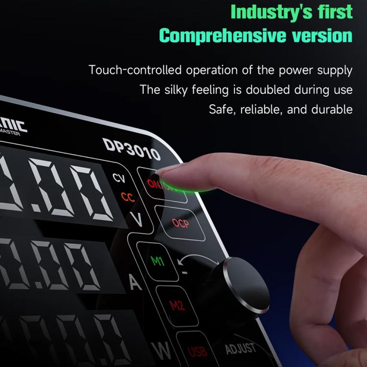 Mechanic DP3010 30V / 10A High Power Wide Voltage Mini Multi-functional Power Supply, Plug:EU Plug - Power Supply by MECHANIC | Online Shopping UK | buy2fix