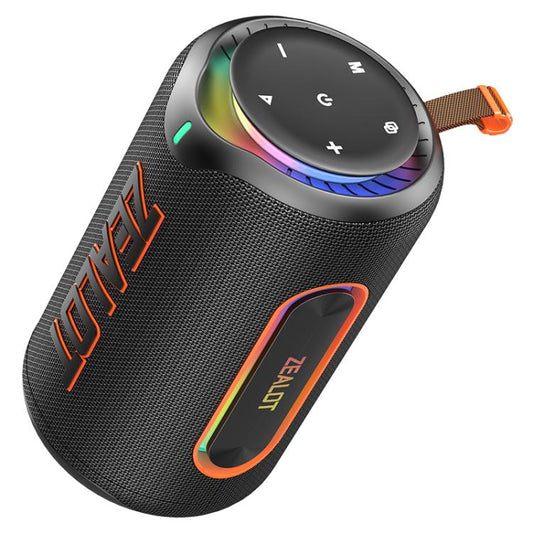 Zealot MP1 60W Portable Outdoor RGB Bluetooth Speaker(Black) - Desktop Speaker by ZEALOT | Online Shopping UK | buy2fix