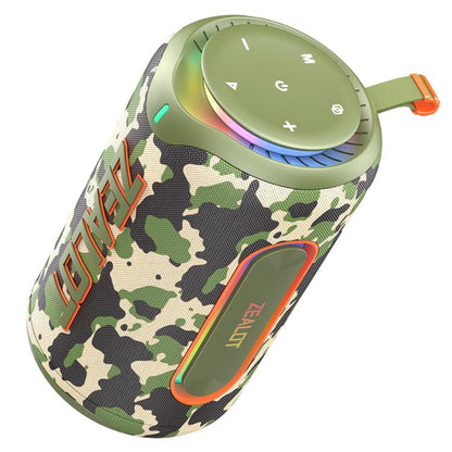 Zealot MP1 60W Portable Outdoor RGB Bluetooth Speaker(Camouflage) - Desktop Speaker by ZEALOT | Online Shopping UK | buy2fix