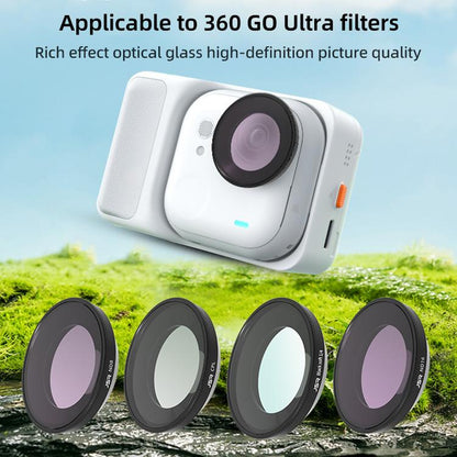 For Insta360 GO Ultra JSR LH Series Lens Filter, Filter:3 in 1 ND8/16/32 - Len Accessories by JSR | Online Shopping UK | buy2fix