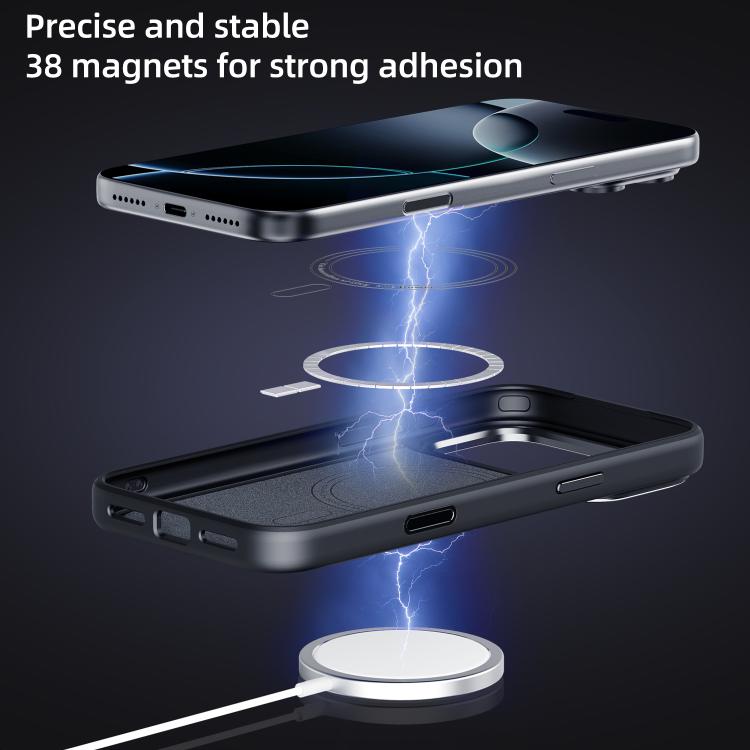 For iPhone 17 Pro Max Carbon Fiber Kevlar MagSafe Magnetic Phone Case(Black) - iPhone 17 Pro Max Cases by buy2fix | Online Shopping UK | buy2fix