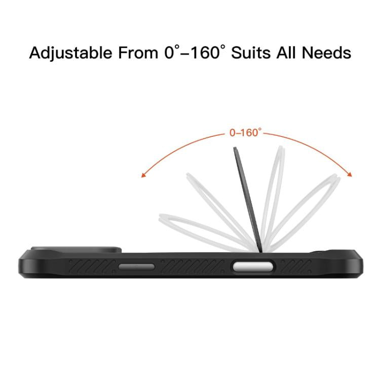 For iPhone 17 Pro Mutural Xuan Armor Series MagSafe Magnetic Holder Phone Case(Orange) - iPhone 17 Pro Cases by Mutural | Online Shopping UK | buy2fix