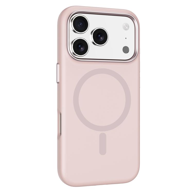 For iPhone 17 Pro Max Mutural Karen Series Liquid Silicone MagSafe Phone Case(Pink) - iPhone 17 Pro Max Cases by Mutural | Online Shopping UK | buy2fix