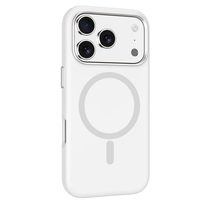 For iPhone 17 Pro Max Mutural Karen Series Liquid Silicone MagSafe Phone Case(White) - iPhone 17 Pro Max Cases by Mutural | Online Shopping UK | buy2fix