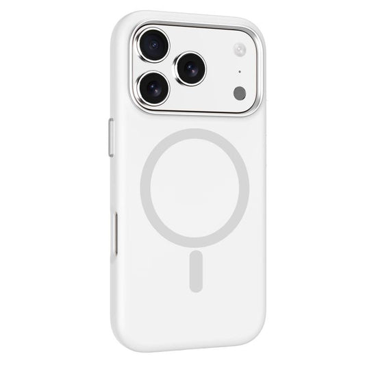 For iPhone 17 Pro Max Mutural Karen Series Liquid Silicone MagSafe Phone Case(White) - iPhone 17 Pro Max Cases by Mutural | Online Shopping UK | buy2fix