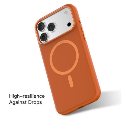 For iPhone 17 Pro Mutural Karen Series Liquid Silicone MagSafe Phone Case(Grey) - iPhone 17 Pro Cases by Mutural | Online Shopping UK | buy2fix