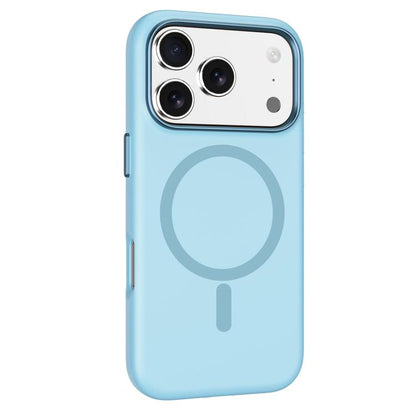 For iPhone 17 Pro Mutural Karen Series Liquid Silicone MagSafe Phone Case(Sky Blue) - iPhone 17 Pro Cases by Mutural | Online Shopping UK | buy2fix