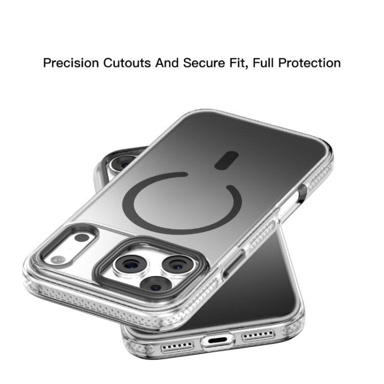 For iPhone 17 Pro Max Mutural Ice Series MagSafe Gradient Matte PC Hybrid TPU Phone Case(Gold) - iPhone 17 Pro Max Cases by Mutural | Online Shopping UK | buy2fix