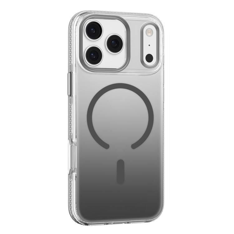 For iPhone 17 Pro Max Mutural Ice Series MagSafe Gradient Matte PC Hybrid TPU Phone Case(Grey) - iPhone 17 Pro Max Cases by Mutural | Online Shopping UK | buy2fix