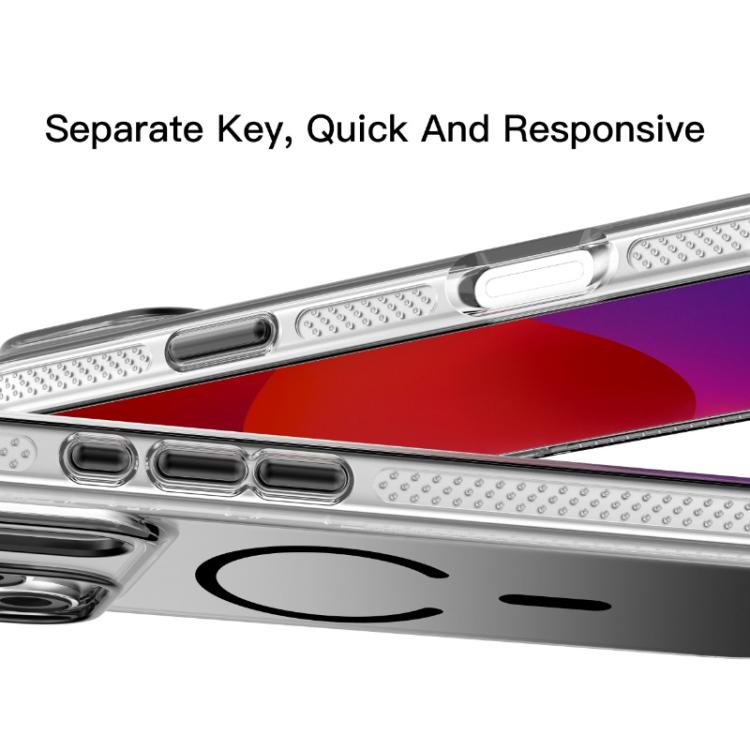 For iPhone 17 Pro Mutural Ice Series MagSafe Gradient Matte PC Hybrid TPU Phone Case(Orange) - iPhone 17 Pro Cases by Mutural | Online Shopping UK | buy2fix