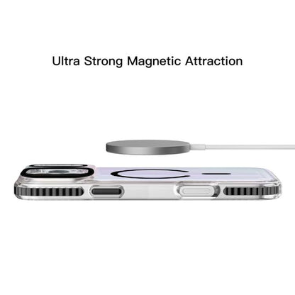 For iPhone 17 Pro Mutural Luggage Rainbow MagSafe Phone Case(Black) - iPhone 17 Pro Cases by Mutural | Online Shopping UK | buy2fix